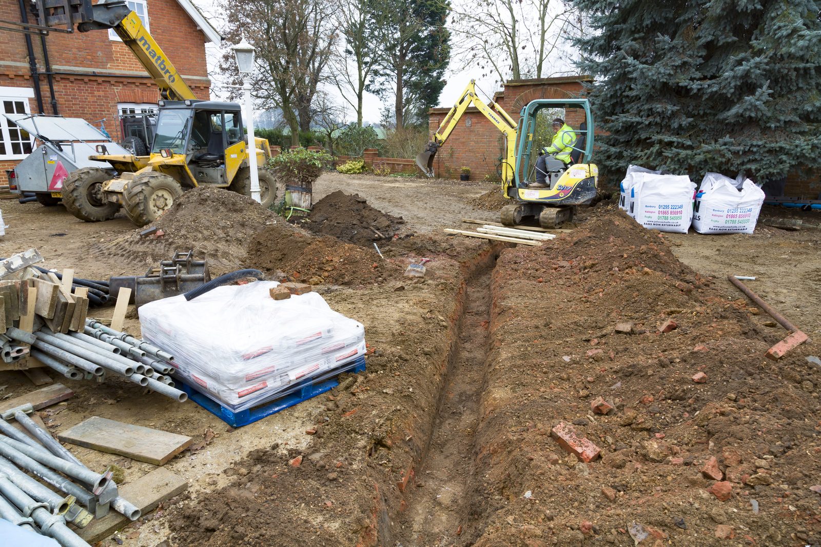Grading & Base Work in Ajax by Sand Stone Paving
